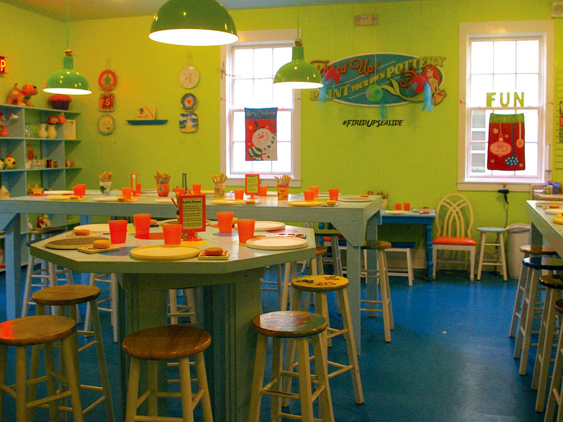 Seaside Fired Up Pottery Kiln Do!