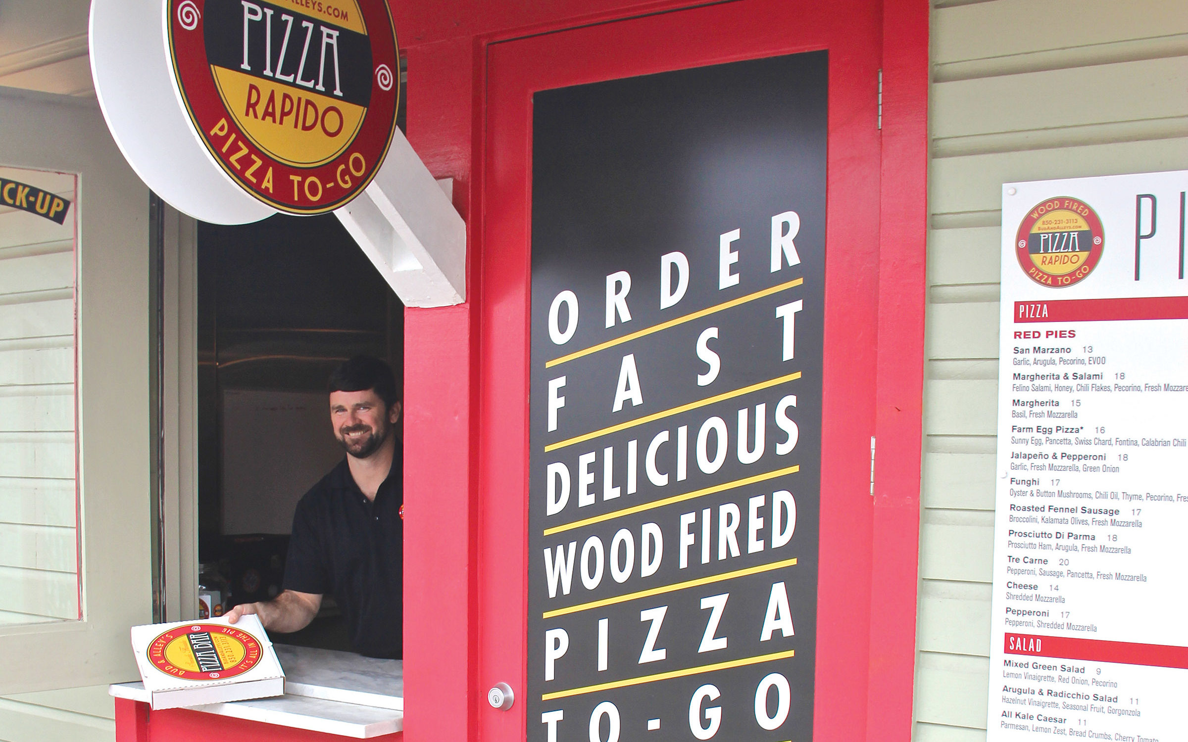 Seaside Pizza Bar Quick and Delicious